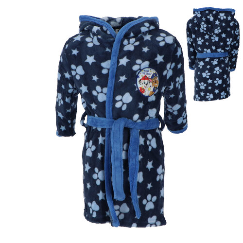 Paw Patrol Paw Patrol fleece Badjas met Capuchon