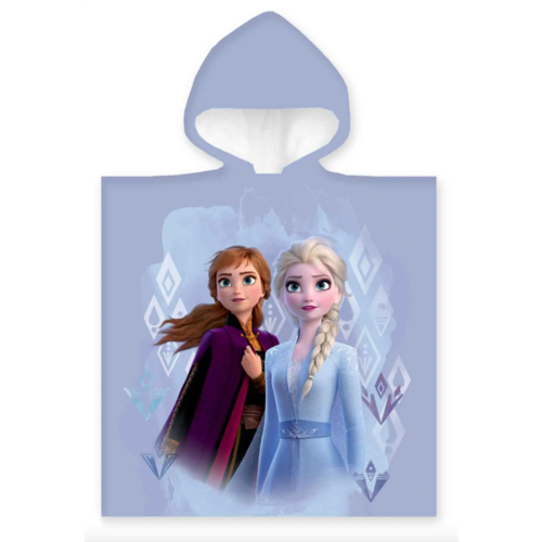 Frozen Disney Frozen Badponcho  - Blauw