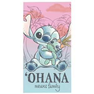 Lilo en Stitch Stitch Badlaken  Ohana - Disney