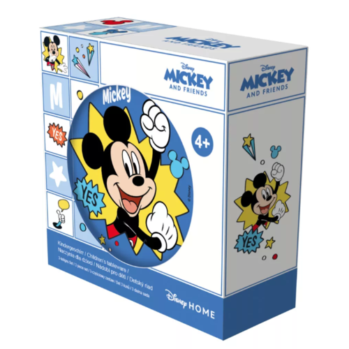 Mickey Mouse Mickey Mouse Kinderservies met Beker - Magnetron