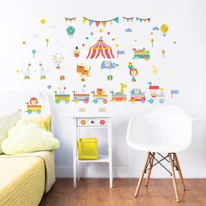 Overige Circus Muurstickers Room Decor Kit - Walltastic