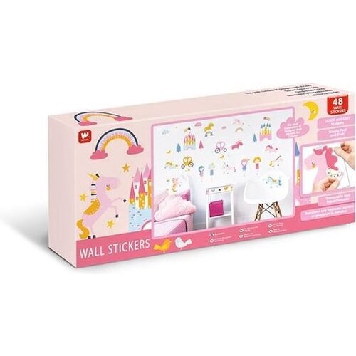 Disney Princess Prinsessen / Unicorn Muurstickers Room Decor Kit - Walltastic