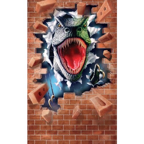 Dinosaurus / Jurassic World Dinosaurus Posterbehang - Walltastic