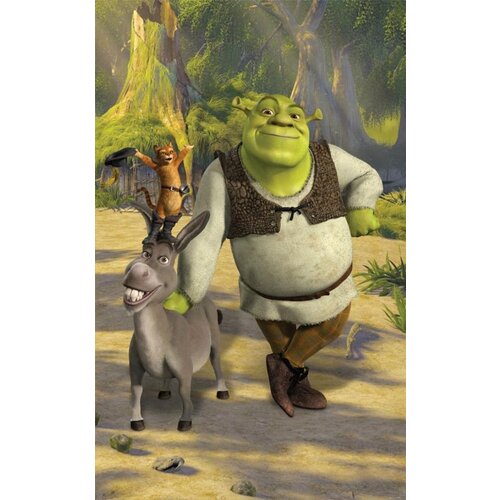 Overige Shrek Posterbehang - Walltastic