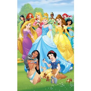 Disney Princess Disney Princess Posterbehang - Walltastic