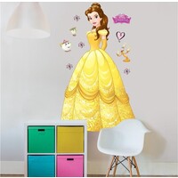 Disney Princess Belle XXL Muursticker - Walltastic
