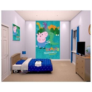 Peppa Pig Peppa Pig Poster Behang George - Walltastic