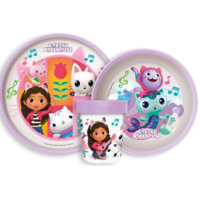 Gabby's Poppenhuis Kinderservies - Magnetron