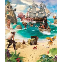 Piraten en Schatten Posterbehang - Walltastic