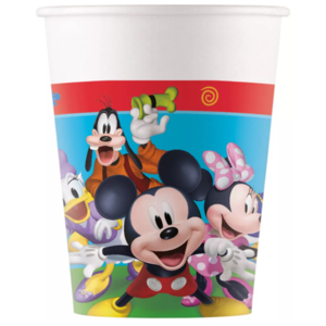 Mickey Mouse 8 kartonnen Mickey Mouse Bekertjes (FSC) - Disney