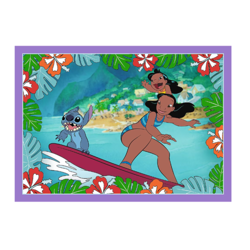 Lilo en Stitch Lilo en Stitch 4 in 1 Puzzel - 35/48/54/70 stukjes