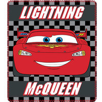 Disney Cars Fleece Deken - Lightning McQueen