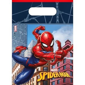 Spiderman 6 Spiderman Uitdeelzakjes - Marvel