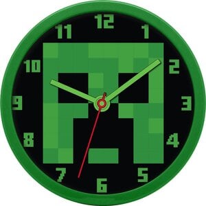 Minecraft Minecraft Wandklok - Creeper