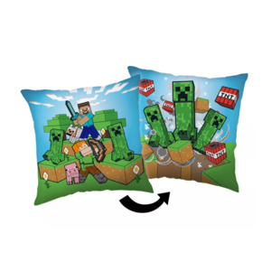 Minecraft Minecraft Kussen - Dubbelzijdig