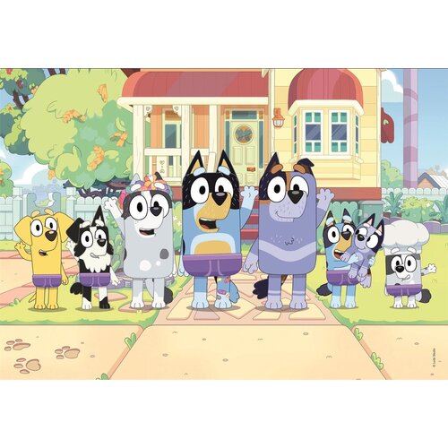 Bluey Bluey 2 in 1 Puzzel - 2 x 60 stukjes - Clementoni