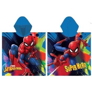 Spiderman Spiderman Badponcho - Sneldrogend