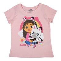 Gabby's Poppenhuis T-shirt  - Roze