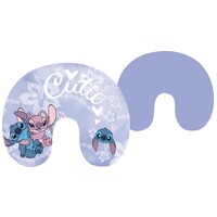 Stitch en Angel Reiskussen Lila - Disney