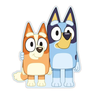 Bluey Bluey Knuffel Kussen - Bluey en Bingo