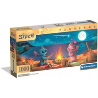 Stitch Panorama Puzzel - 1000 stukjes - Clementoni