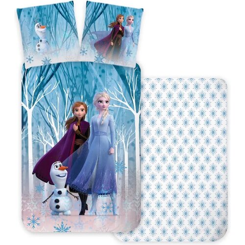 Frozen Disney Frozen Dekbedovertrek 140 x 200 - Snowflakes Frozen Disney Frozen Dekbedovertrek 140 x 200 - Snowflakes