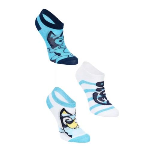 Bluey Bluey Enkel Sokken - 3 paar Bluey Bluey Enkel Sokken - 3 paar