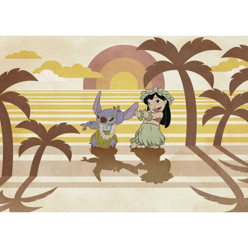 Lilo en Stitch Lilo en Stitch Vlies Behang Hula Harmony - 350x250 cm Lilo en Stitch Lilo en Stitch Vlies Behang Hula Harmony - 350x250 cm