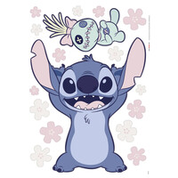 Stitch Muursticker Scrump 50x70 cm - Disney