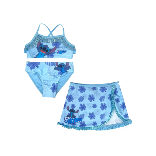 Lilo en Stitch Stitch Bikini met Rokje - Disney - Maat 134/140 Lilo en Stitch Stitch Bikini met Rokje - Disney - Maat 134/140