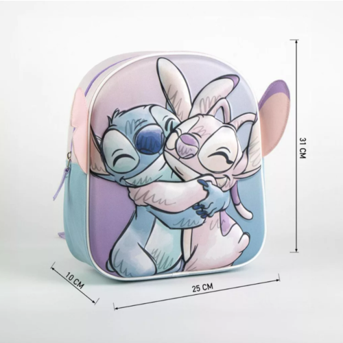 Lilo en Stitch Stitch en Angel Rugzak 3D - 31 cm - Disney