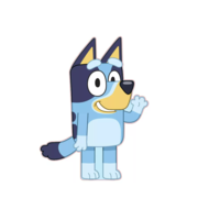Bluey Knuffel Kussen