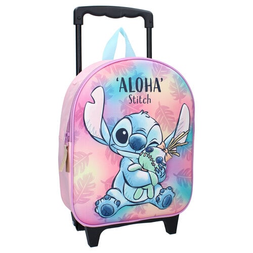Lilo en Stitch Stitch en Scrump 3D Trolley Rugzak - Disney Lilo en Stitch Stitch en Scrump 3D Trolley Rugzak - Disney