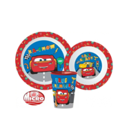 Disney Cars Kinderservies met Beker - Magnetron