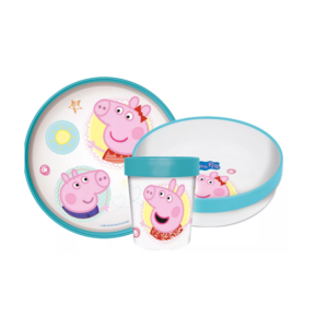 Peppa Pig Peppa Pig Kinderservies - Magnetron