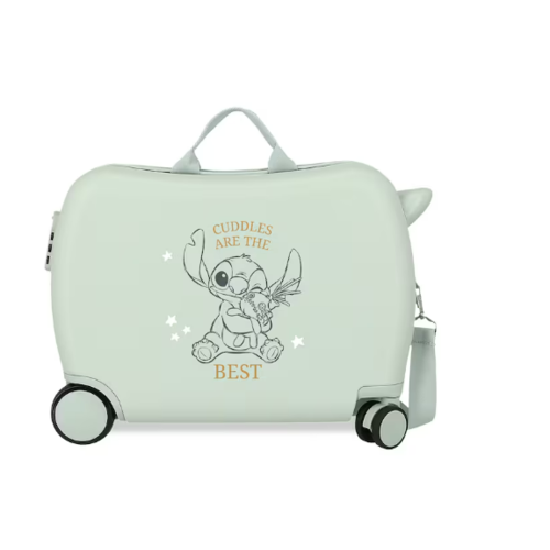 Lilo en Stitch ABS Stitch Ride-On Kinderkoffer Mint - Disney Lilo en Stitch ABS Stitch Ride-On Kinderkoffer Mint - Disney