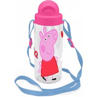 Peppa Pig Bidon met Koord - Kunststof