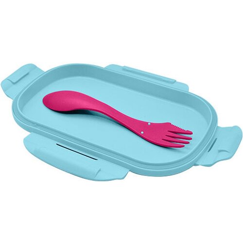 Peppa Pig Peppa Pig Broodtrommel met Bestek Peppa Pig Peppa Pig Broodtrommel met Bestek