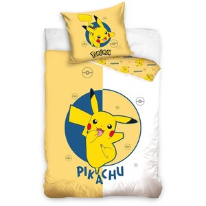 Pokemon Pokemon Dekbedovertrek 140 X 200 - Pikachu Pokemon Pokemon Dekbedovertrek 140 X 200 - Pikachu