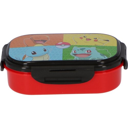 Pokemon Pokemon Broodtrommel met Bestek Pokemon Pokemon Broodtrommel met Bestek