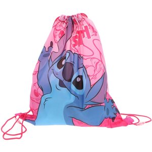 Lilo en Stitch Stitch Gymtas Roze - Disney Rugtas Lilo en Stitch Stitch Gymtas Roze - Disney Rugtas