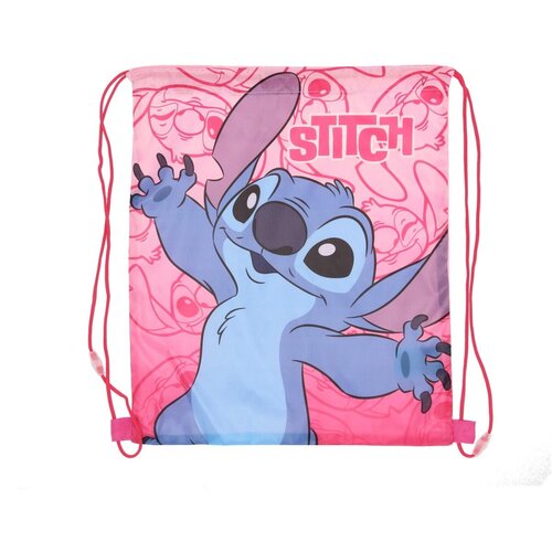 Lilo en Stitch Stitch Gymtas Roze - Disney Rugtas