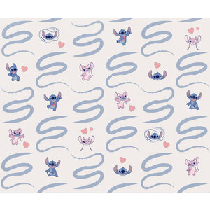 Lilo en Stitch Stitch en Angel Vlies Behang Be Kind - 300x250 cm