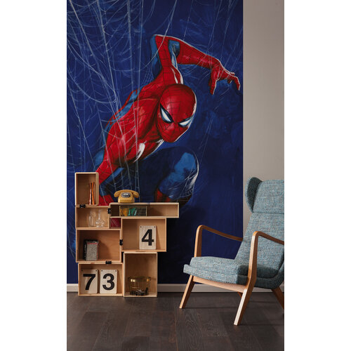 Spiderman Spiderman Vlies Behang Web - 150x250 cm