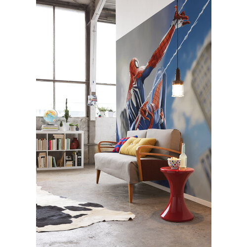 Spiderman Spiderman Vlies Behang Web Shooting - 400x250 cm