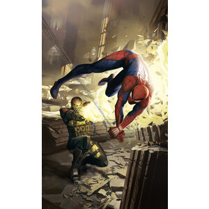 Spiderman Spiderman Vlies Behang Dodge - 150x250 cm - Marvel