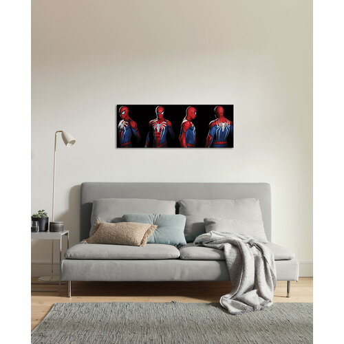 Spiderman Spiderman Canvas - 90x30 cm - Marvel Spiderman Spiderman Canvas - 90x30 cm - Marvel