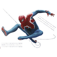 Spiderman Muursticker 70x100 cm - Marvel