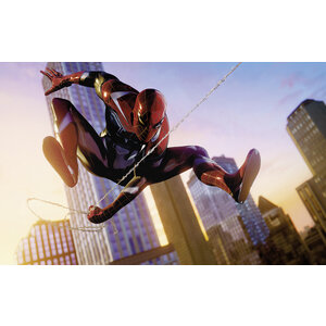 Spiderman Spiderman Vlies Behang Huge Jump - 400x250 cm