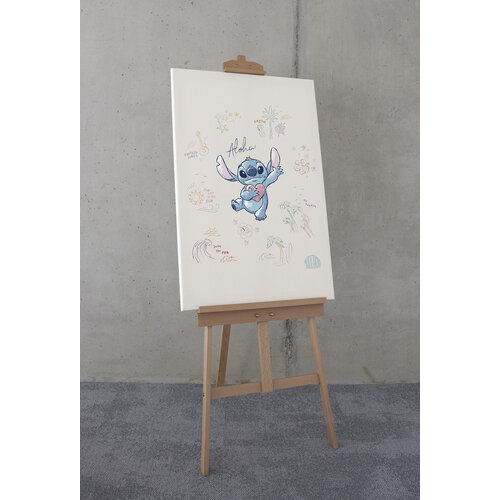 Lilo en Stitch Stitch Canvas - 60x90 cm - Disney Lilo en Stitch Stitch Canvas - 60x90 cm - Disney